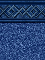 Galaxy Tile / Blue Laguna inground pool liner pattern