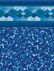 Escape Tile / Bahama inground pool liner pattern
