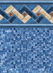 Summit Tile / Venetian inground pool liner pattern