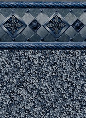 Revere Tile / Pewter inground pool liner pattern