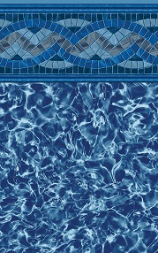 Cambridge Tile / Reflections inground pool liner pattern