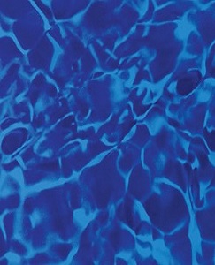 Deep Blue Sea inground pool liner pattern