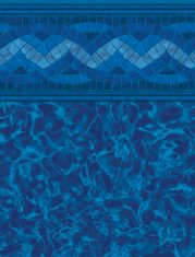 Radiant Tile / Blue Destiny inground pool liner pattern